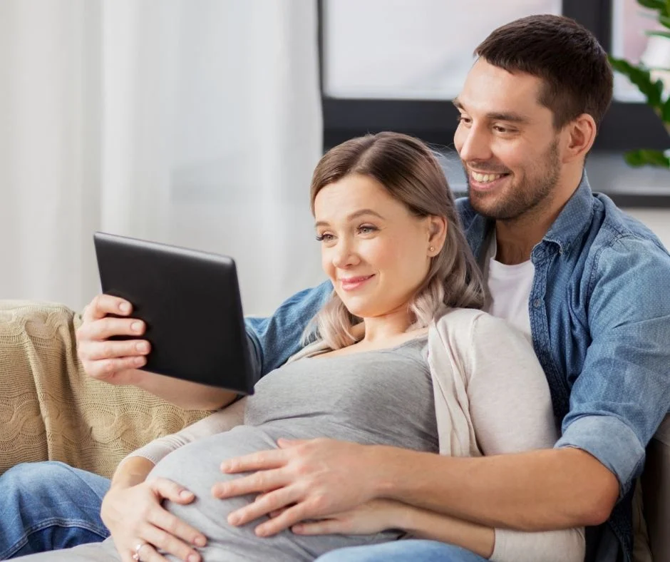 Baby shower virtual: la felicidad atraviesa la pantalla del ordenador