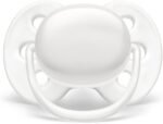 Philips Avent Chupón Ultra Soft│Ortodóntico│con Caja Esterilizadora│Blanco│0-6 m│1 pzs│SCF092/01