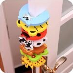 xutong 14 PCS Tope Puertas,Protector Puertas Seguridad Bebé Espuma Tapones Clips de Puerta Animales Seguridad para Niños Seguridad
