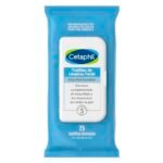 CETAPHIL Toallitas de Limpieza Facial 1 pz 25 toallitas Eliminan el Maquillaje sin Irritar Recomendada por Dermatólogos para Piel Sensible