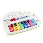Fisher-Price Ríe y Aprende Perrito Piano Sonidos Divertidos Juguete para bebés de 6 a 36 Meses