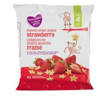 Bocadillos Snacks de Cereal para niños de corta edad de 12 a 36 Meses de Edad Sabor Fresa