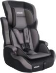 INFANTI | Asiento para Bebe Carro Portabebe TRACK-FIT | Autoasientos para Bebe | Booster Car Seat - Cosas para Bebes - Silla para Bebe | Respaldo Desmontable | Desde 9 kg a 36 kg | Gris