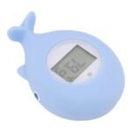 Luqeeg Termómetro de Baño para bebé, Termómetro de Agua para Bañera de Bebé en Forma de Ballena, Termómetro Digital de Temperatura del Agua para Niños Recién