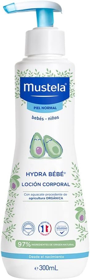 Mustela Hydra Bebé, Loción Corporal Hidratante, 300ml
