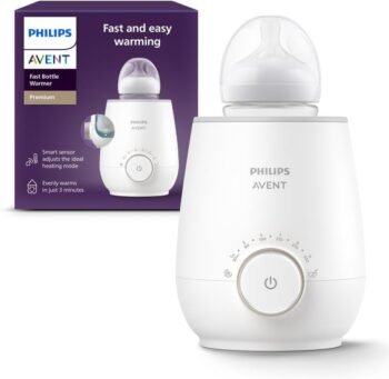 Philips Avent Calentador Rápido de Biberones │Premium │SCF358/00