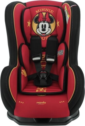Disney - COSMO Autoasiento Grupo 0/1/2 (0-25Kg) - Made in France - Respaldo de carretera 0-10Kg - Inclinable -