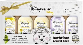 The Honeykeeper 5PACK BATHTIME ARRIVAL CARE BABY MIXTO 450ML