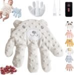 LYSSIID Palma calmante para niños, Juguete de palmaditas, Almohada eléctrica para la Mano,Almohada de prevención de sobresaltos, Palma de Ayuda para Dormir del niños.