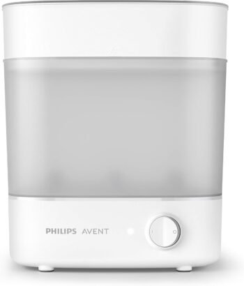 Philips Avent Esterilizador Eléctrico a vapor Advanced │Esteriliza y Almacena │SCF291/00
