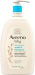 Aveeno Baby Gentle Wash & Shampoo with Natural Oat Extract, Tear-Free &, Lightly Scented, 33 fl. oz