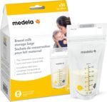 Medela | Bolsas para Almacenar y Conservar Leche Materna | Capacidad por bolsa: 6 oz / 180 ml | Contiene: 50 bolsas