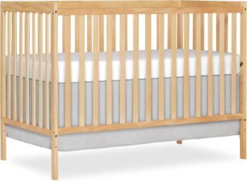 Dream On Me Synergy 5-in-1 Convertible Crib in Natural