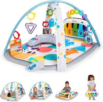 Baby Einstein Gimnasio para descubrir música y lenguaje 4 en 1 Kickin' Tunes, color Multi, paquete de 1